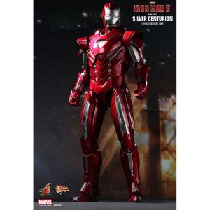 Hot Toys Iron Man Silver Centurion Mark 33 1 6 Scale Figure Merchandise Zavvi UK