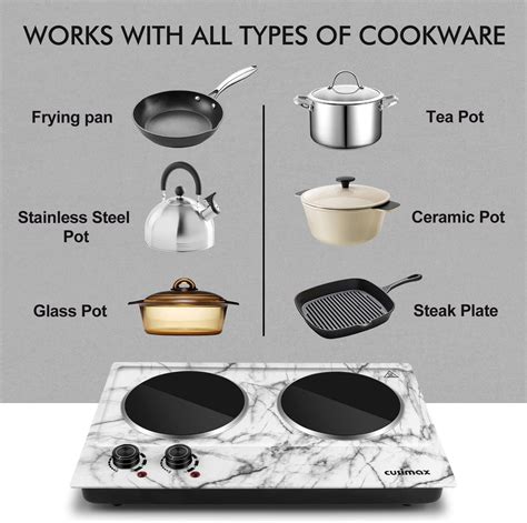 Hot Plate Double Burner Electric Hot Plate For Ubuy India