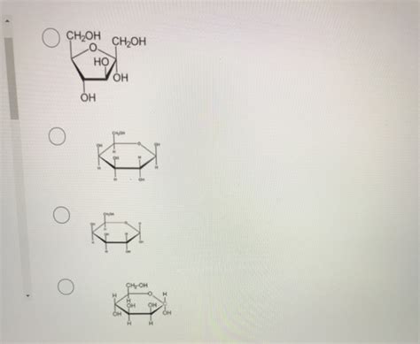 Solved Question 46 2 Points Shown Here Is A D Galactose