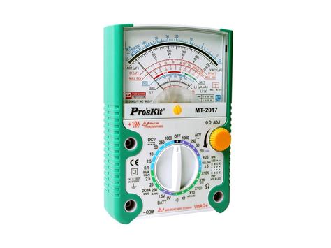 Proskit MT 2017 AC DC LCD Protective Function Analog Multimeter Ohm