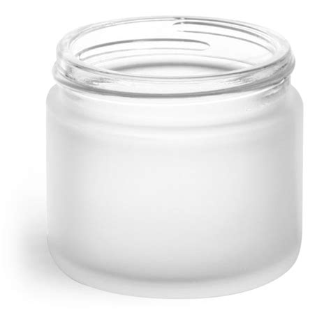 Sks Bottle And Packaging 8 Oz Frosted Glass Straight Sided Jars Bulk Caps Not Included