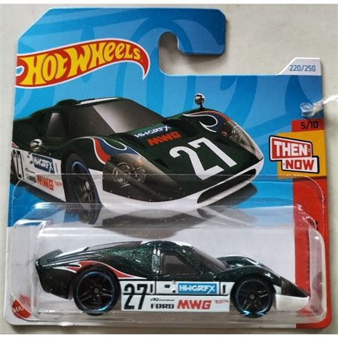 Store Minh Chung Toy Model Car Hot Wheels Basic N Case Ford GT Mk IV Short Card