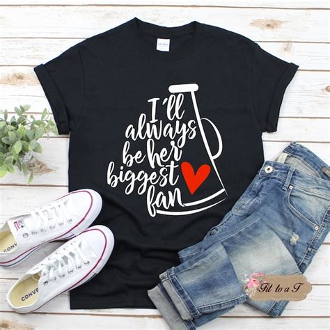 I Ll Always Be Her Biggest Fan Cheer Svg Etsy