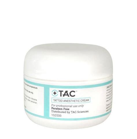 TAC (Tattoo Anesthetic Numbing Cream)