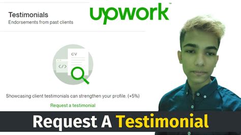 How To Request A Testimonial From Clients For Upwork Profile 2022 Web