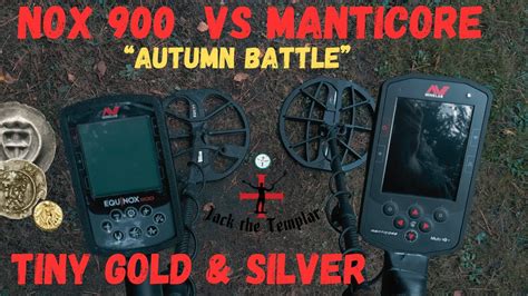 Minelab Equinox 900 Vs Manticore Tiny Gold Silver YouTube