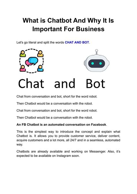 What Is Chatbot And Why It Is Important For Business