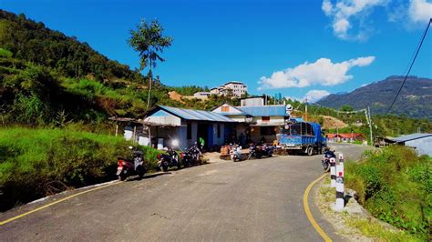 Driving Through Beautiful Villages In Nepal K Pov Bike Ride In