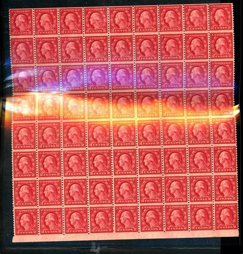 540a Mint Block Of 72 FVF OG NH Cat 4900 United States General