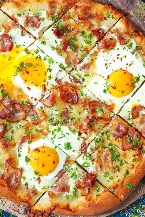 Bacon Breakfast Pizza Damn Delicious