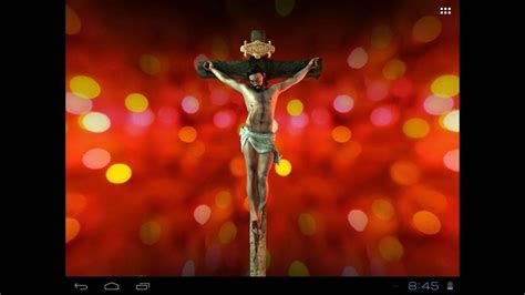 Jesus Christ 3d Live Wallpaper Free Animated Mobile App Youtube