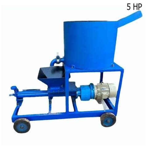 Mild Steel Meter Hp Cast Iron Piston Grout Pump For Cement