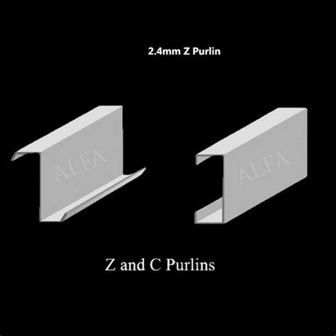 Galvanized Iron 2 4 Mm Steel Hot Rolled Z Purlin At Rs 79 Kg In Chennai ID 25736739597