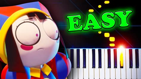 The Amazing Digital Circus Theme - EASY Piano Tutorial Chords - Chordify