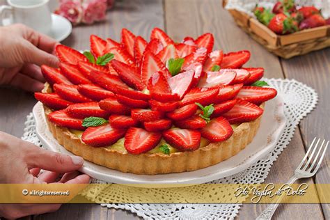 Crostata Di Fragole E Crema Ricetta Facile Ho Voglia Di Dolce