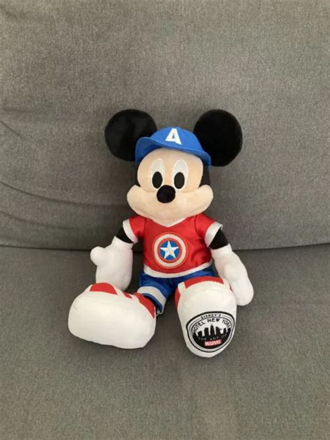 PELUCHE MICKEY HOTEL New York Marvel Disneyland Paris Avengers Captain