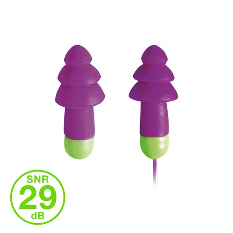Moldex Rockets Cord Reusable Earplugs SNR 30 Pack Of 50