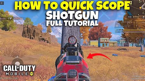 How To Quickscope Shotgun In Cod Mobile Br Codm Tips And Tricks How