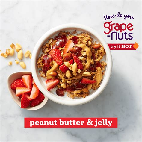 Hot! Grape-Nuts Cereal Peanut Butter & Jelly Recipe | Post Consumer Brands