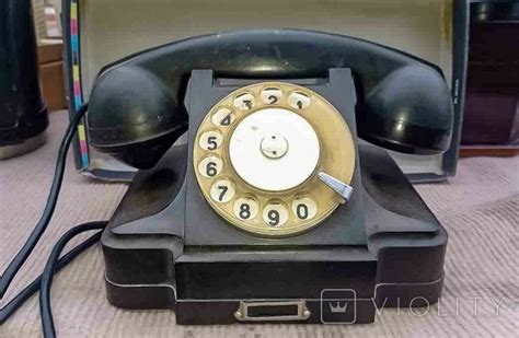 Телефон стационарный настольный. 1963 г.в., СССР – на сайте для ...
