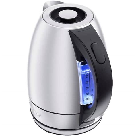 Chefman Liter Stainless Steel Electric Tea Kettle Water Boiler With Automatic Shutoff Hot