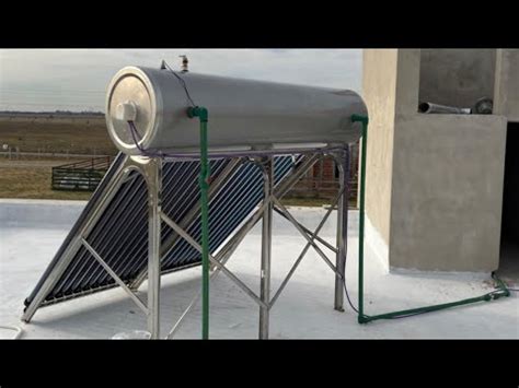 Funcionamiento De Termotanque Solar Heat Pipe YouTube