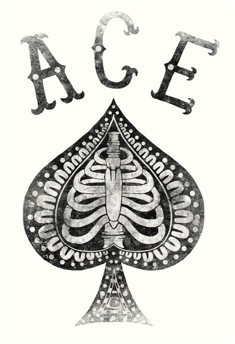 Ace Of Spades Drawing at PaintingValley.com | Explore collection of Ace ...