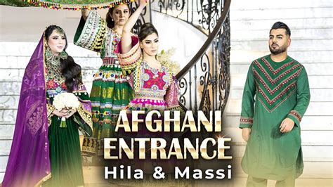 Hila Massi Afghani Dress Entrance Mast Dance Hamayoun Angar