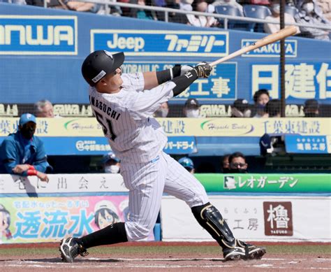 【ロッテ】山口航輝の3号2ランで勝ち越しに成功 今季初の猛打賞 スポーツ報知