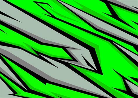 Premium Vector Racing Background Abstract Stripes With Green Black