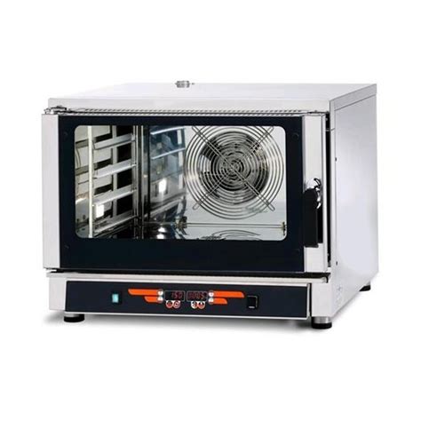 Forno Elettrico A Convenzione Vapore 4 Teglie 60x40 GN 1 1