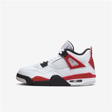 Air Jordan 4 Retro Gs Red Cement 408452 161 More Sneakers