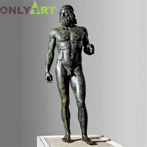 Riace Warrior Statues Greek Bronze Sculpture | onlyart sculpture co.,ltd