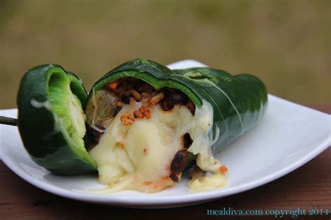 Stuffed Poblano Peppers – MealDiva