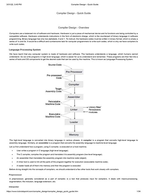 Compiler Design | PDF