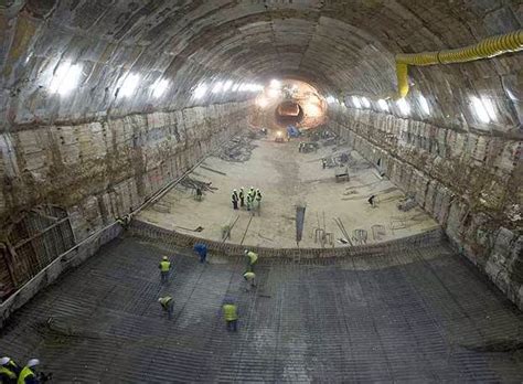 Tunnel En Construction Espagne Engineering Et Architecture