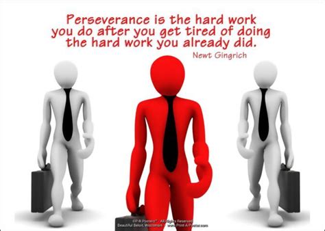 Perseverance is the hard work you do… – Print-A-Poster – Hundreds of ...