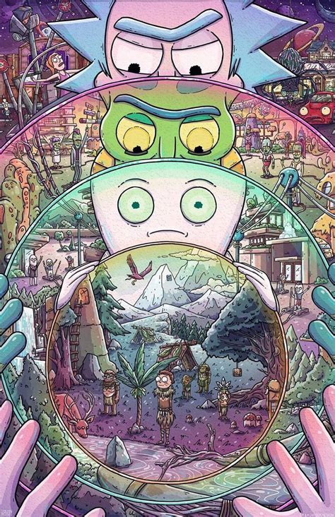 Rick and Morty (Рик и Морти, рик и морти, ) :: hi-res :: наверное Рики ...