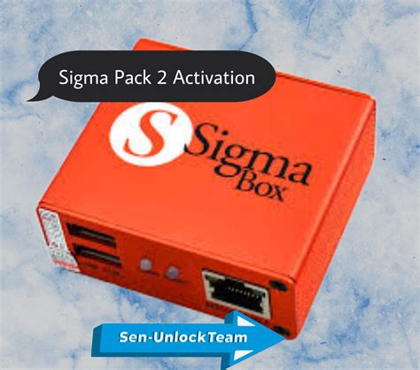 Sigma Pack 2 Activation Code Sen Unlocktool