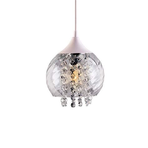 Lustre Pendente Taschibra Elisabeth Rigato Transparente E27 Bivolt Em