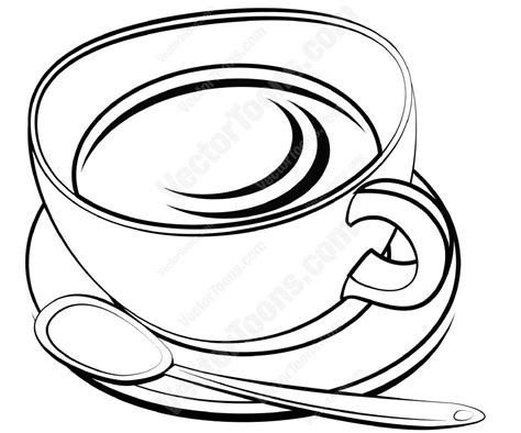 Cup And Saucer Drawing at GetDrawings | Free download