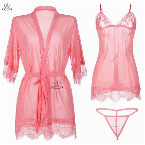 Jual BISA COD Longnight Lingerie Sexy Baju Tidur Sexy Lingerie