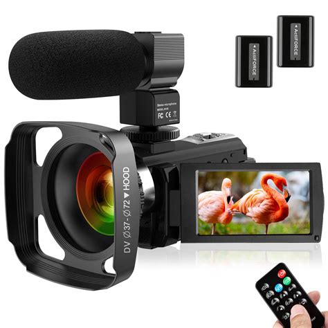 Buy Ultra Hd Video Camera Camcorder With Microphone P Fps Mp