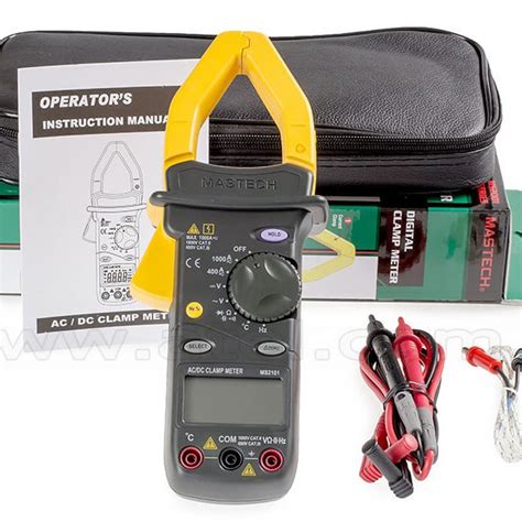 Mastech MS2101 Digital Clamp Multimeter Electronics Hub