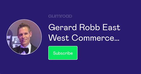 Gerard Robb East West Commerce Consultant