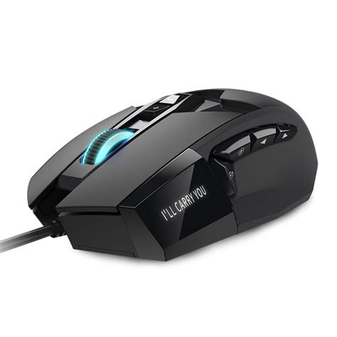 MOJO Pro Performance Silent Gaming Mouse - Wired Customizable Gaming M ...