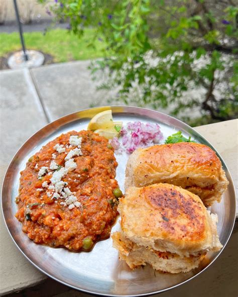 Paneer Pav Bhaji Recipe Delicious Mumbai Street Food Recipes