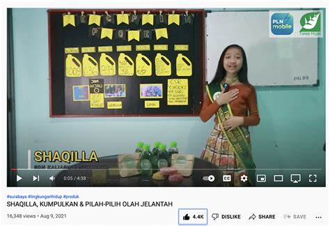 Ketentuan Shooting Video Profil Finalis Pangeran Putri Lingkungan Hidup