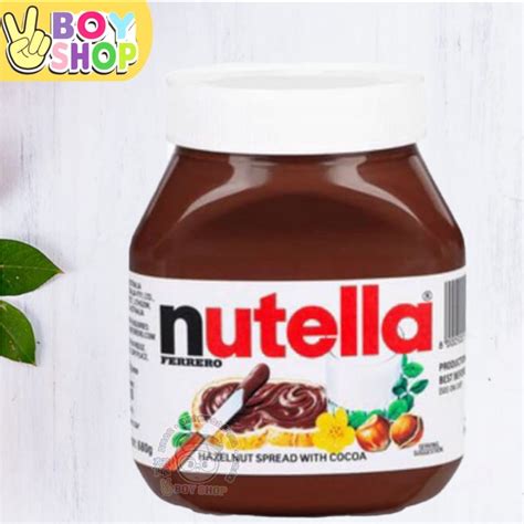 Nutella Chocolate Spread Hazelnut 680g Shopee Malaysia