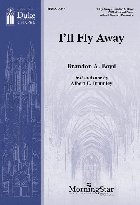 I Ll Fly Away Choral Score Divisi Sheet Music Sheet Music Plus